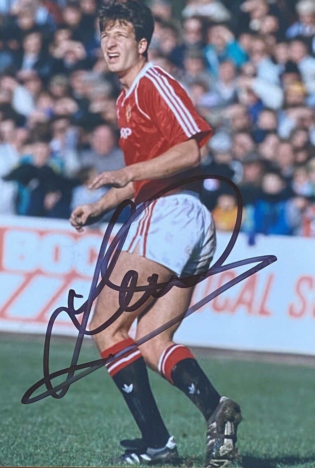 Lee Martin Genuine Hand Signed Manchester United 6X4 Photo Poster painting 14