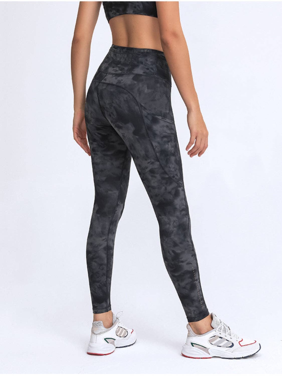 Wide Waistband Leggings with Pockets | IFYHOME