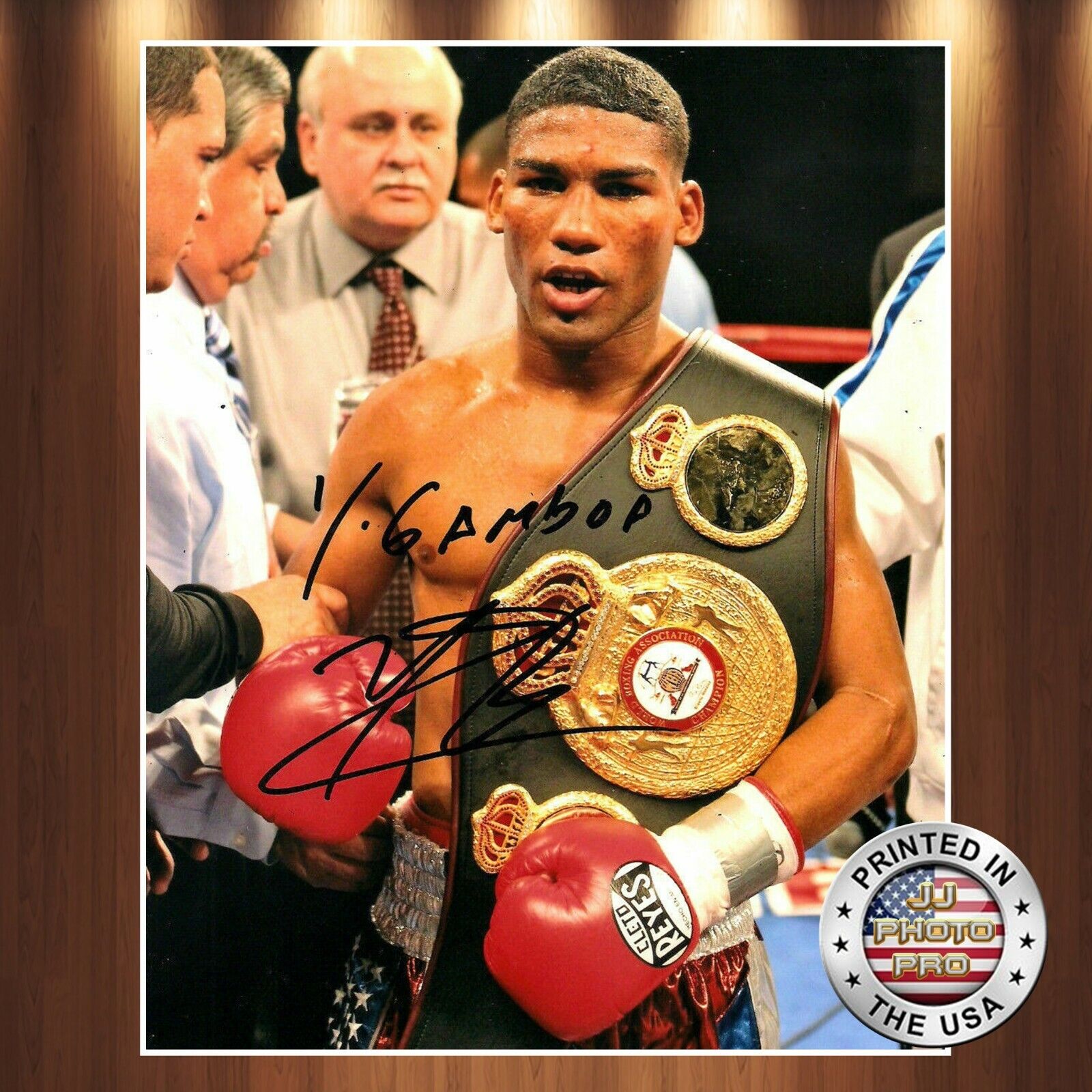 Yuriorkis Gamboa Autographed Signed 8x10 Photo Poster painting REPRINT