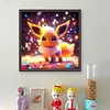 Pokémon Eevee-11CT Stamped Cross Stitch 40*40cm/15.75*15.75in