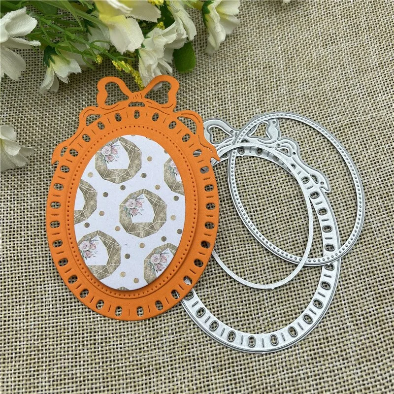 Three-piece photo framelace Metal Cutting Dies Stencils For DIY Scrapbooking Decorative Embossing Handcraft Die Cutting Template