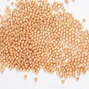 Cross Stitch Bead Embroidery Accessories 2.0mm Metallic Glass Round Beads DI Beads Suitable For 11ct Canvas Hairpin Bracelet Necklace Jewelry Accessories