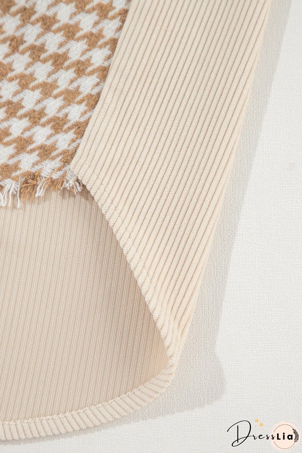 Houndstooth and Corduroy Shacket