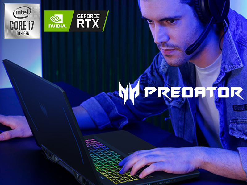 Predator Gaming 17.3" 10th Gen i7 NVIDIA RTX PC Acer Amazon Choice ROG MSI ASUS DELL