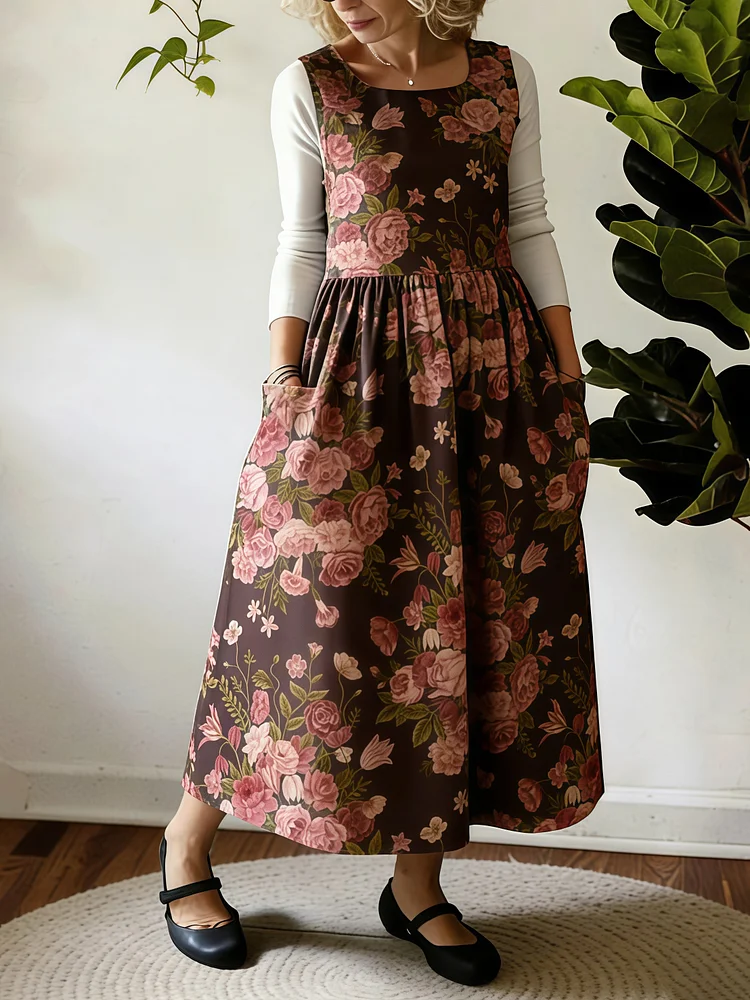 Rose Garden Elegant Apron