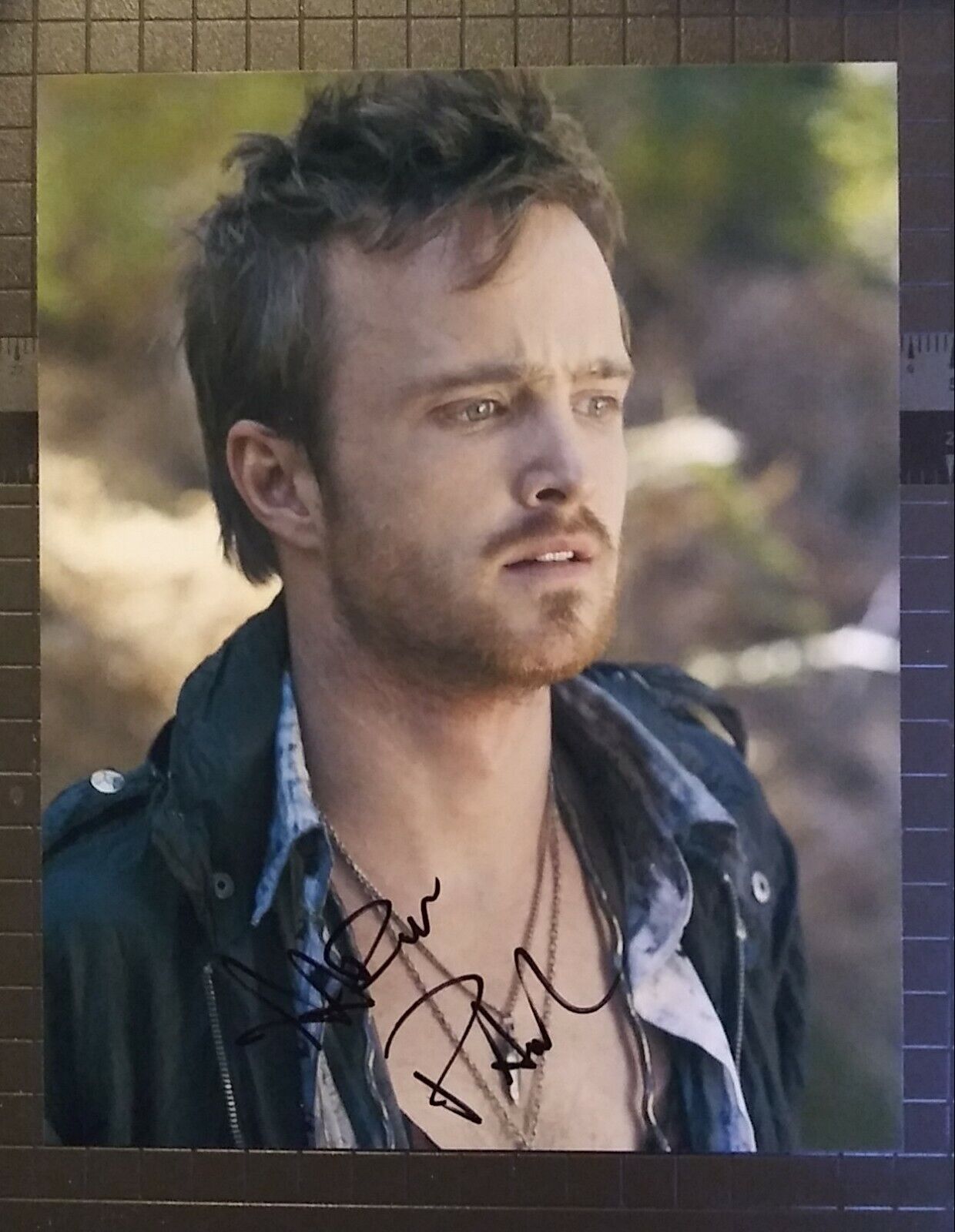 Aaron Paul signed 8x10