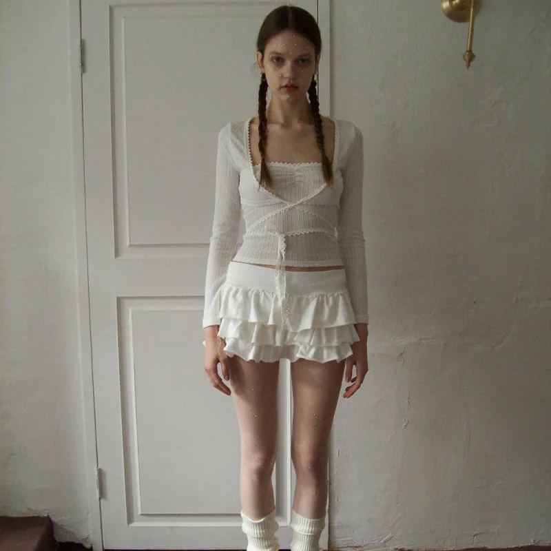 Summer American Short Skirt Suit - Heartzcore