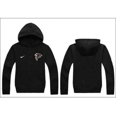 Atlanta Falcons Authentic Logo Hoodie Black
