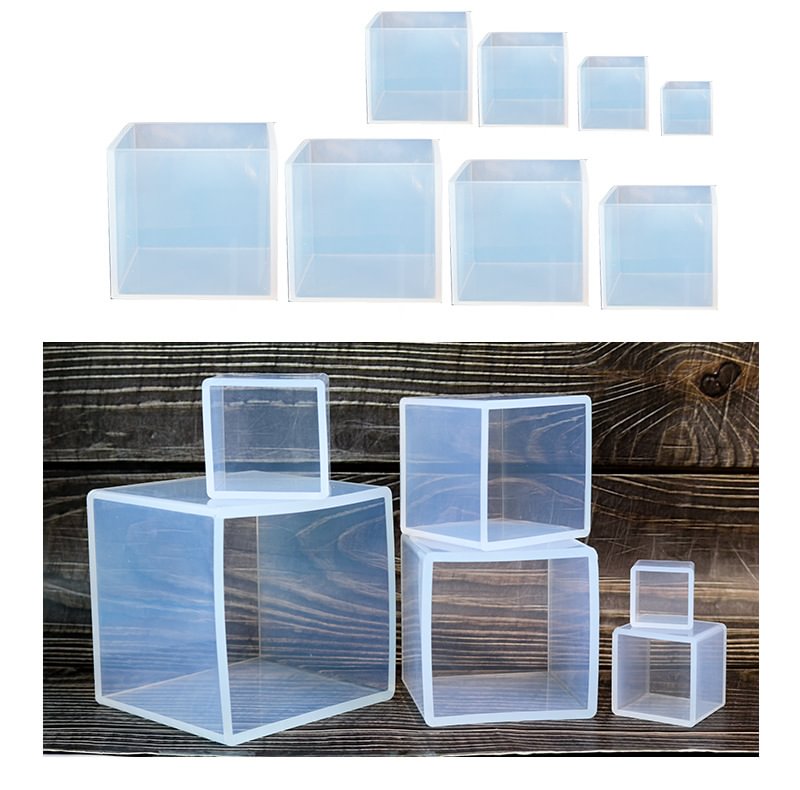 High-Transparent Square Silicone Resin Casting Mold