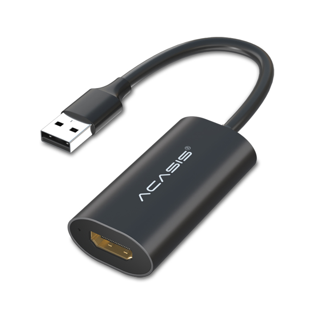 

4K Video Capture Card USB 2.0 HDMI Grabber Record Box for Live Streaming, 501 Original