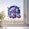 Double Sided Special Shape Halloween Goblin Diamond Painting Art Pendants