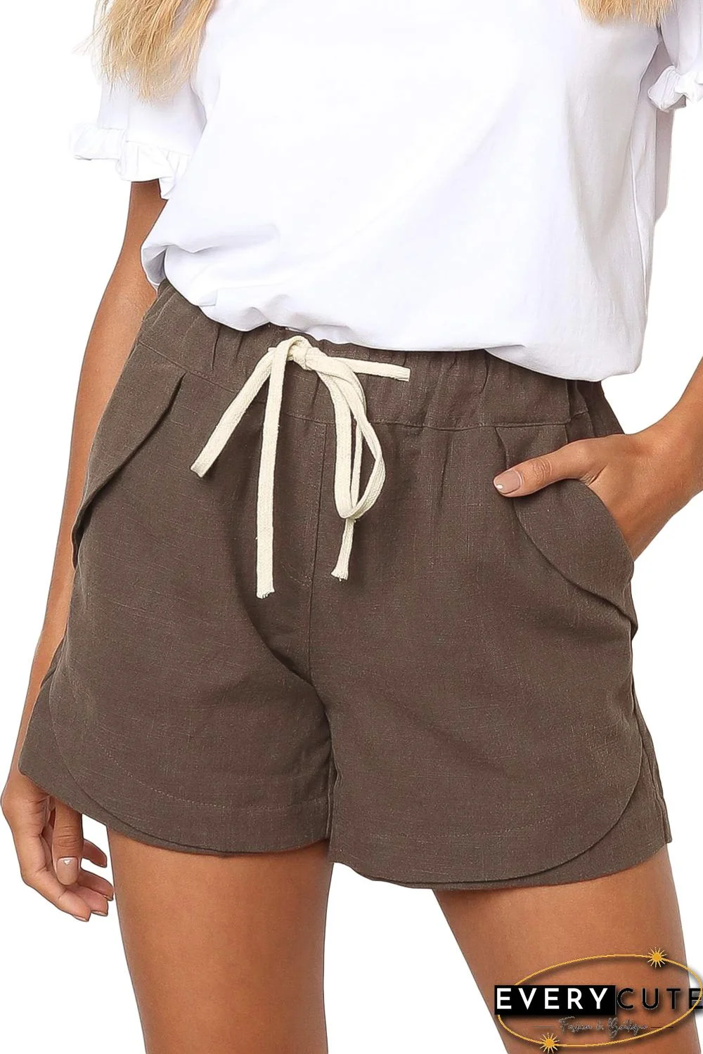 Khaki Faylin Shorts