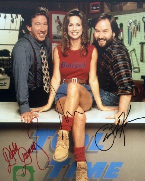 REPRINT - HOME IMPROVEMENT Tim Allen Cast Autographed Signed 8 x 10 Photo Poster painting RP