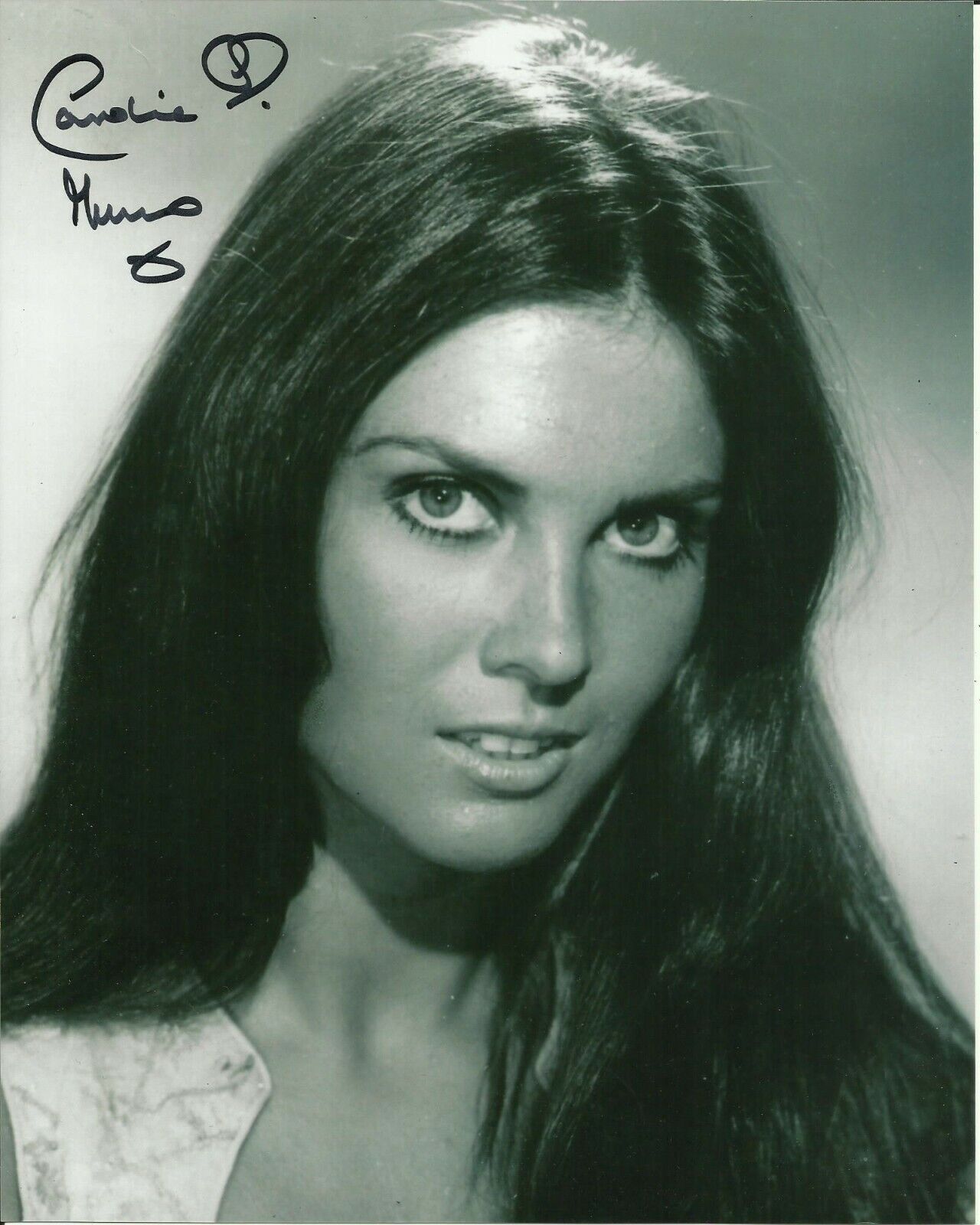 CAROLINE MUNRO SIGNED SEXY Photo Poster painting UACC REG 242 (3)