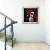 Diamond Painting -DIY Full Square Drill Skeleton Girl(40x40cm)