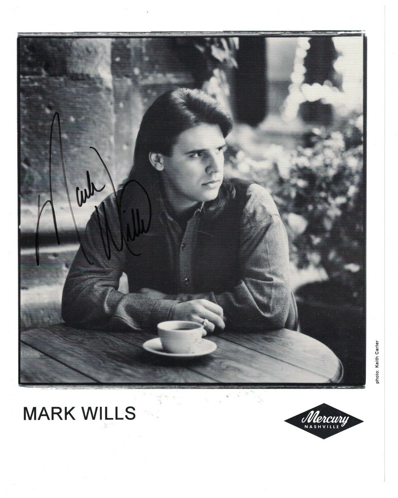 Mark Wills Signed Autographed 8x10 Photo Poster painting Country Music Singer