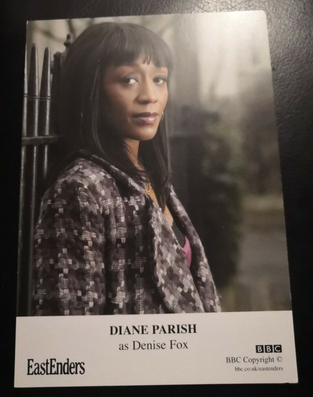 EASTENDERS UNSIGNED CAST CARD OF DIANE PARISH