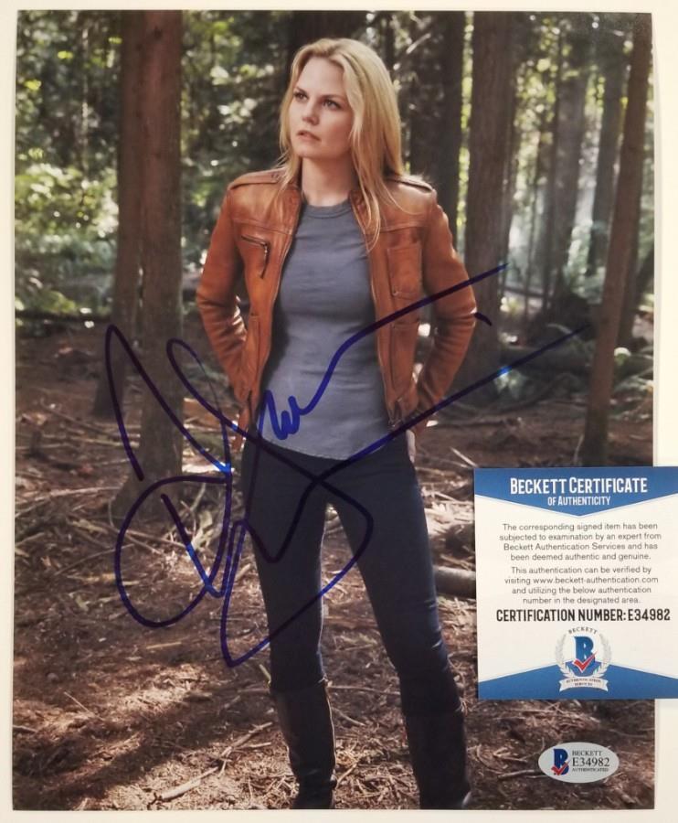 JENNIFER MORRISON Signed 8x10 Photo Poster painting #4 Once Upon a Time Actress~ Beckett BAS COA