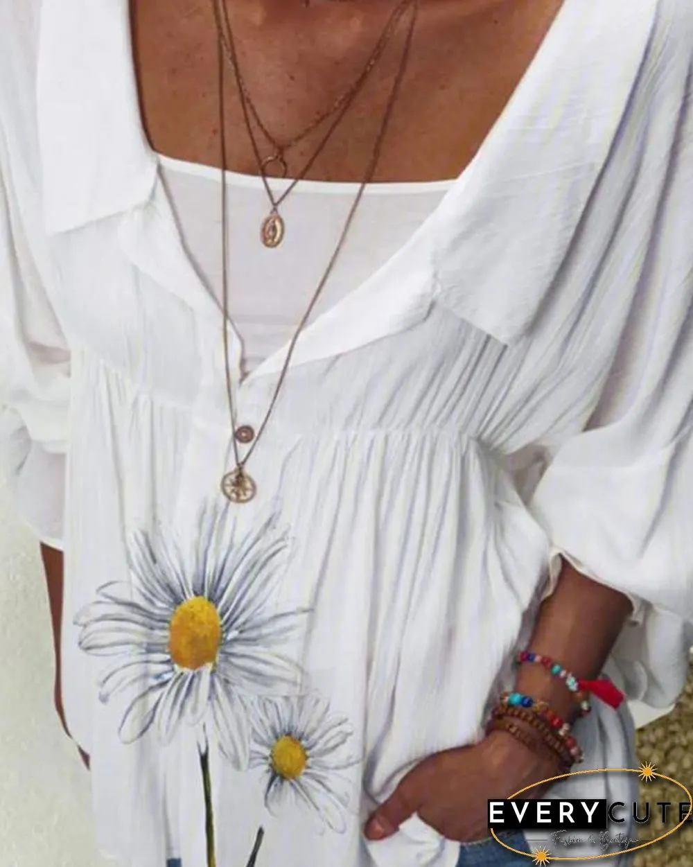 Fashion casual printed shirt