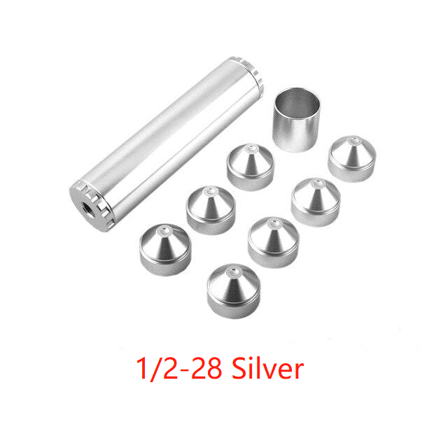 6 Inch Standard Aluminum 1/2-28 5/8-24 Fuel Filter Solvent Trap for Napa 4003 Wix 24003