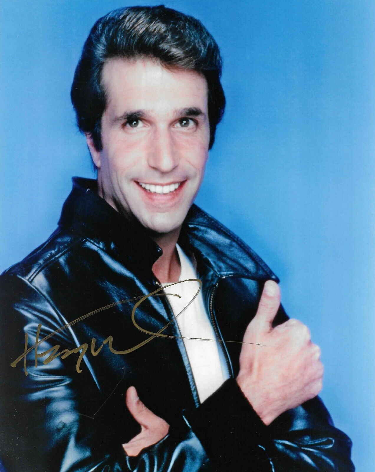 Henry Winkler autograph - signed Happy Days Photo Poster painting