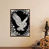 Diamond Painting-DIY Special Shaped Drill Pearl Painting Owl(30x40cm)