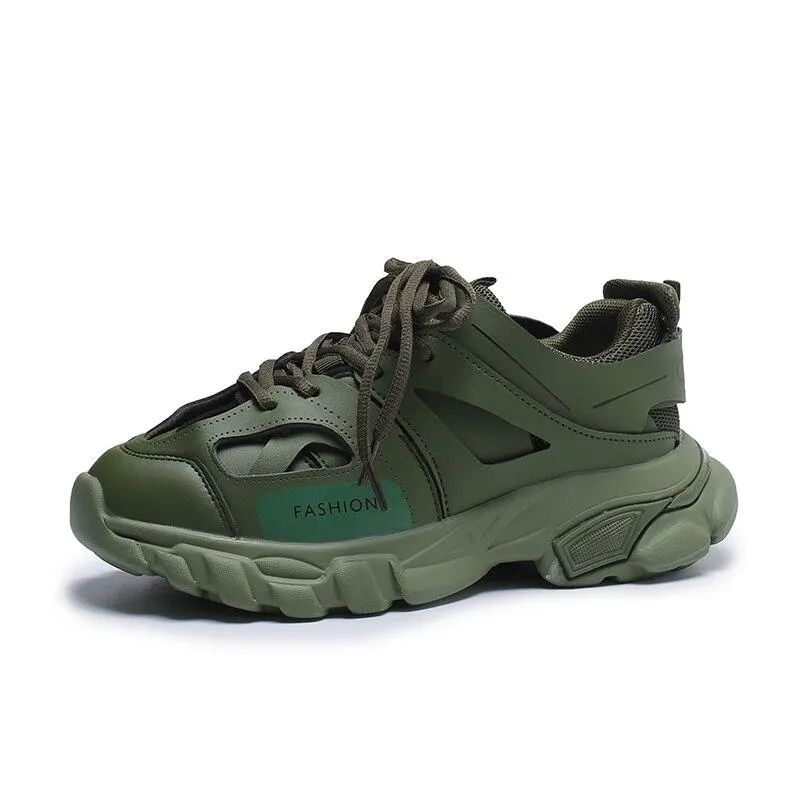 Winter Women's Chunky Sneakers 2021 Trendy Fashion Women Dad Shoes Pink Sport Casual Shoes Fashion Women's Sneakers Trainers