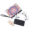 Diamond Painting Mandala Single Side PU Cosmetic Bag Ladies Clutch
