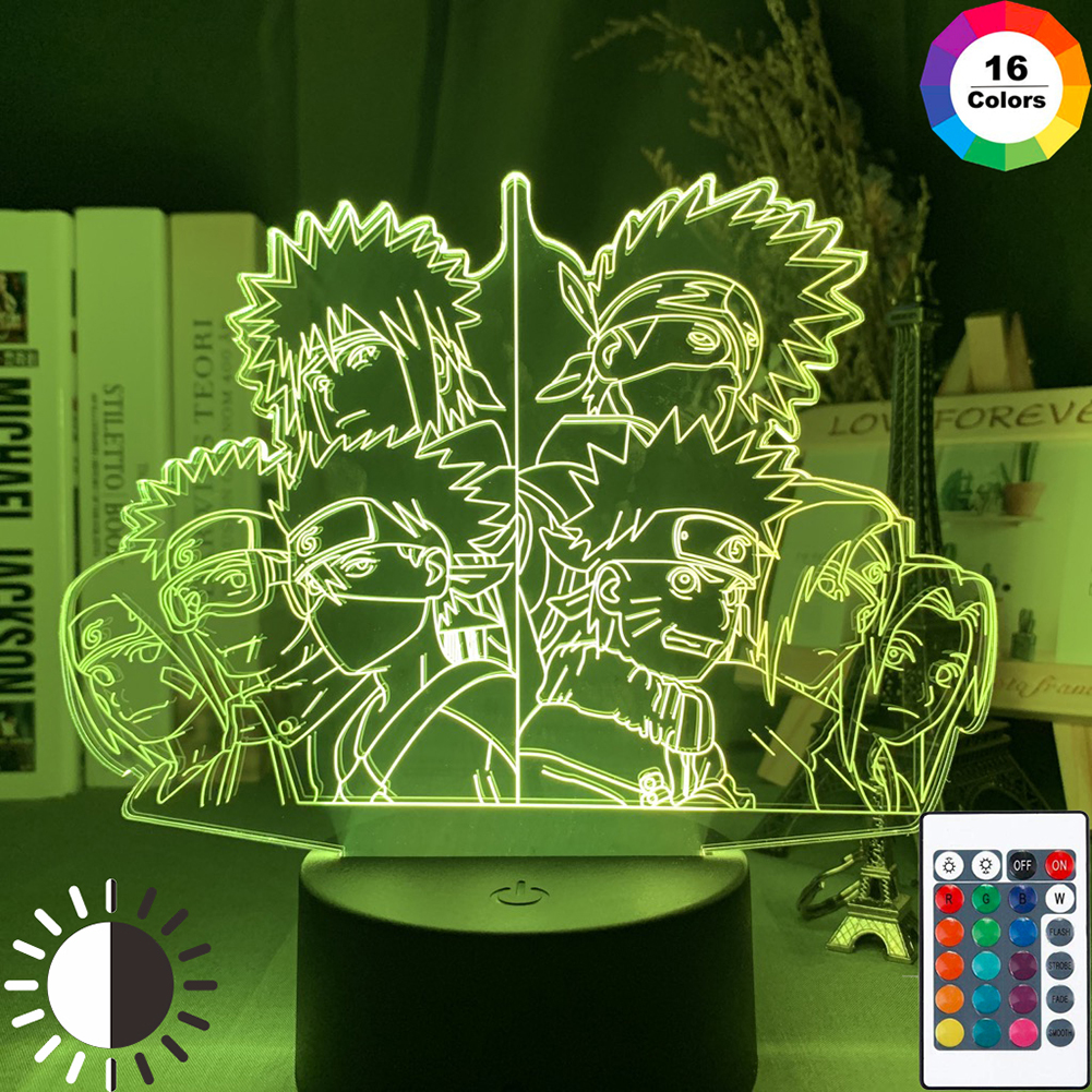 

Anime LED Touch Remote Control-3D Night Light, 501 Original