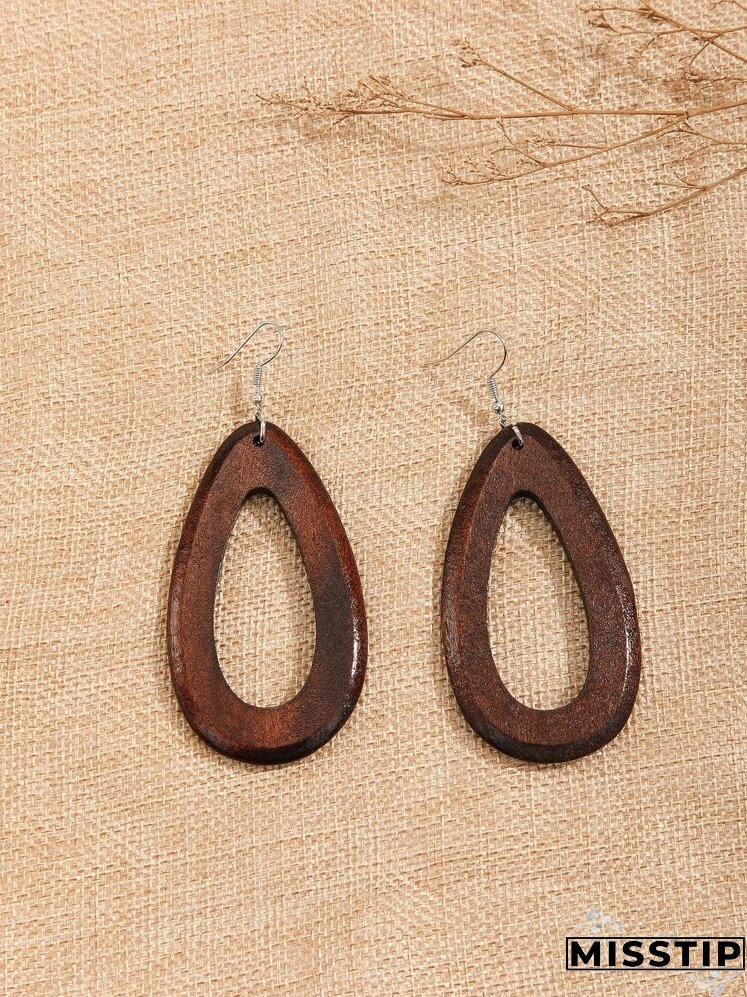 Water-drop Design Earrings