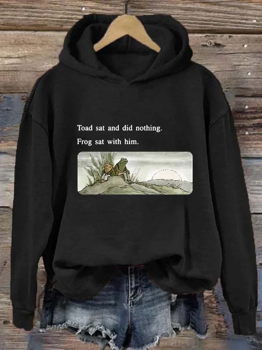 Frog and Toad Hoodie