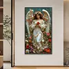 Kit de peinture diamant&eacute;e Angel Full DIY 5D carr&eacute; pour adulte 40*70cm