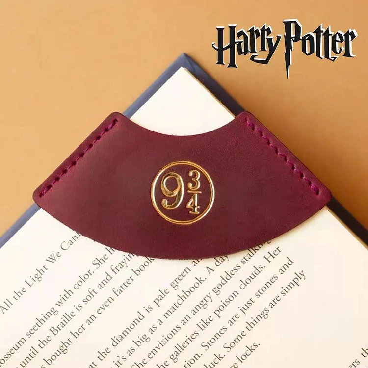 Harry Potter Leather Magic Talisman Bookmark