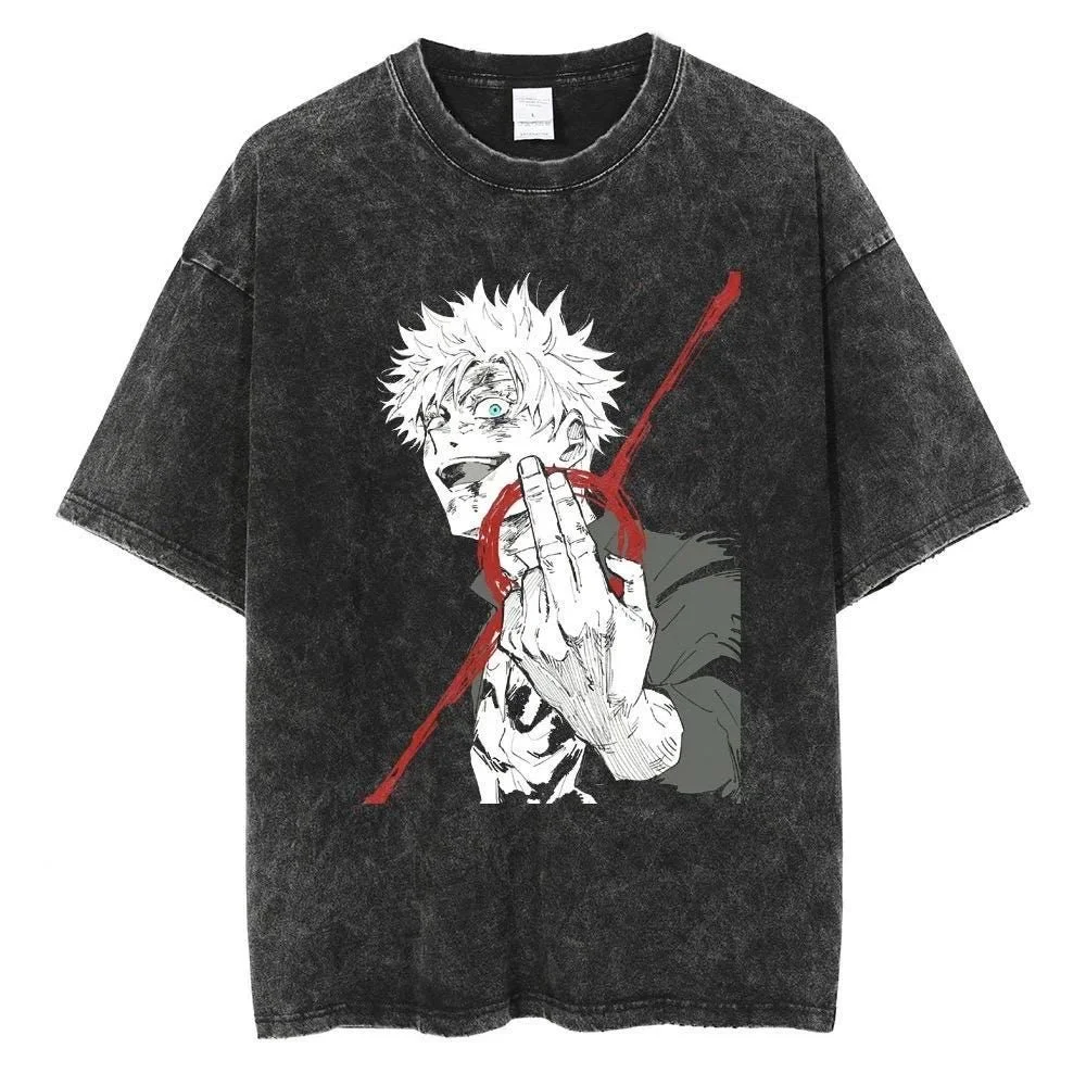 Jujutsu Kaisen Anime Washed T-Shirt
