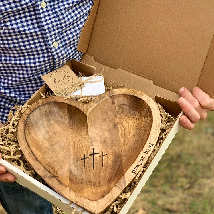 ❤New Heart Prayer Bowl