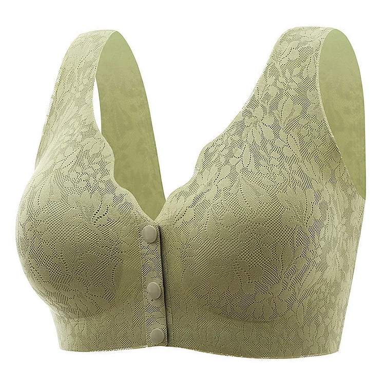 Lace Full Coverage Front Closure Bra Radinnoo.com