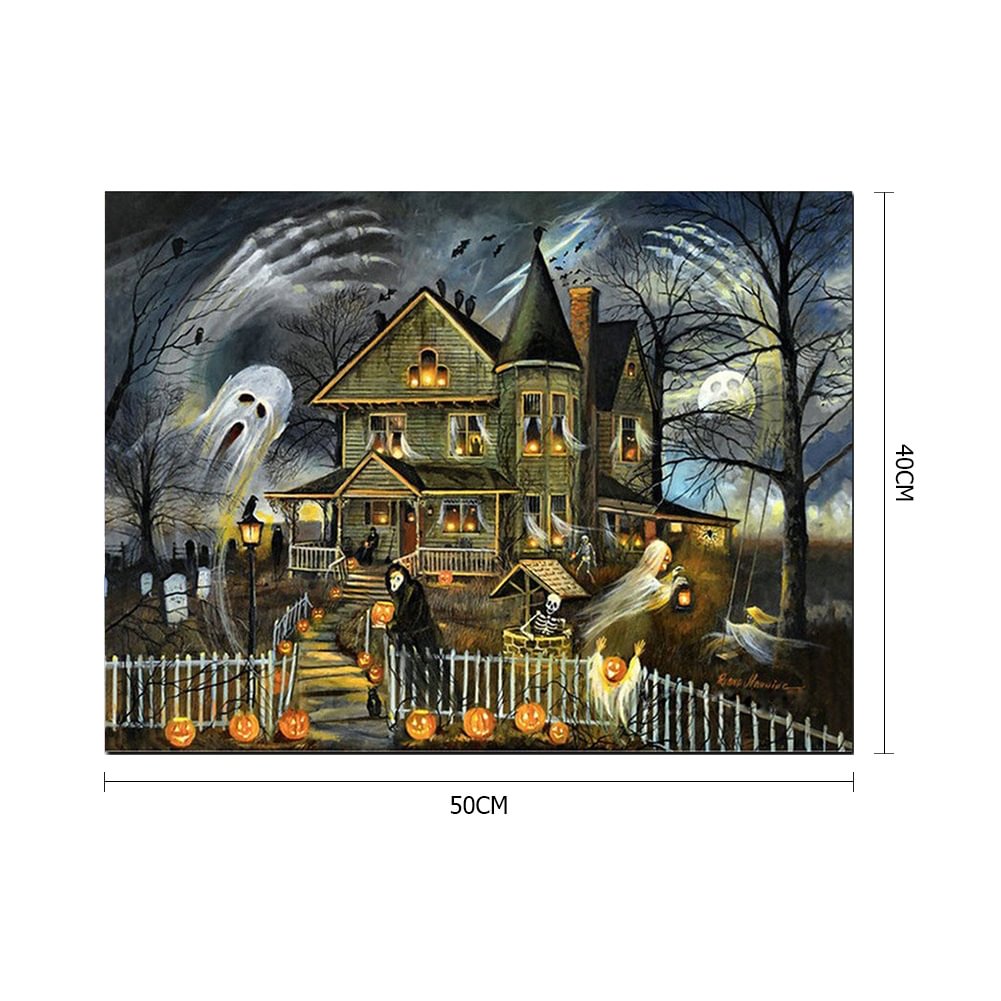 Halloween - Paint By Numbers(50*40CM)