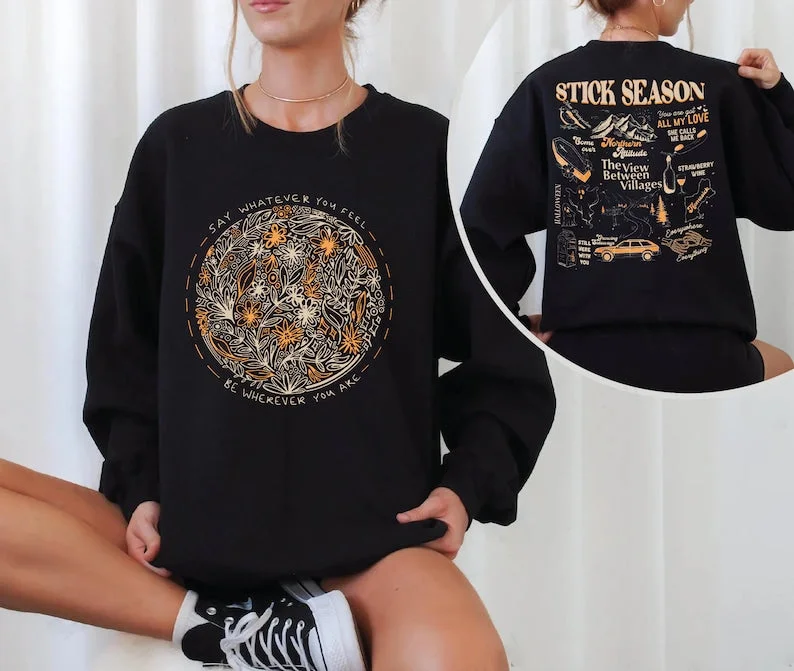 Vintage Stick Season 2023 Two-Sided Sweatshirt