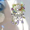 >SALE<Dreamcatcher 2D Flat DIY Diamond Art Pendant Single-Sided Drill Wall Door Decor