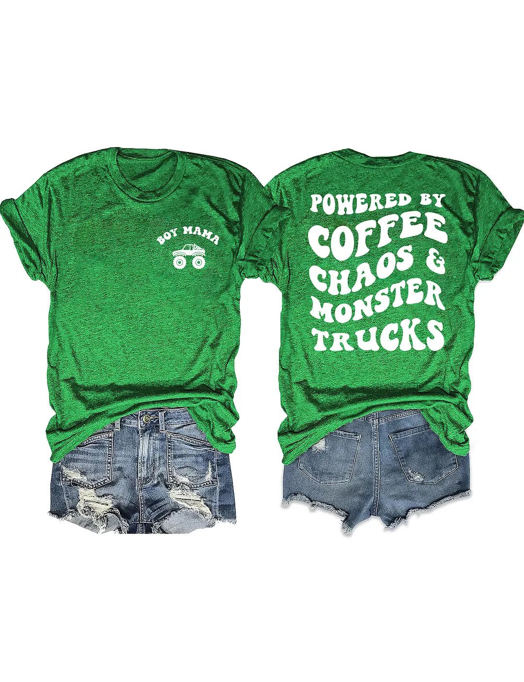 Boy Mama Monster Truck T-shirt