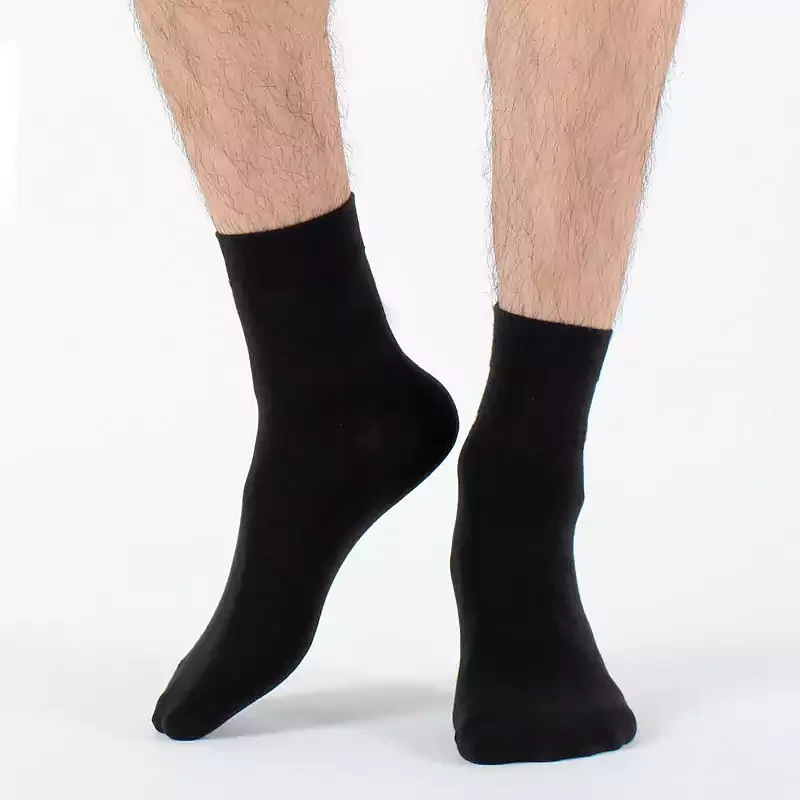Letclo™ Cotton Deodorant and Sweat Absorbing Men's Socks - 2 Pairs Set letclo Letclo