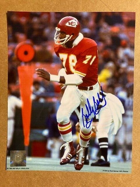 Bobby Bell HOF Boldly Signed 8x10 Photo Poster painting with COA