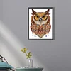 Diamond Painting-DIY Crystal Rhinestone Owl