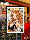 Graffiti Nami & Nico Robin Decorative Painting - ONE PIECE - BLK Studio