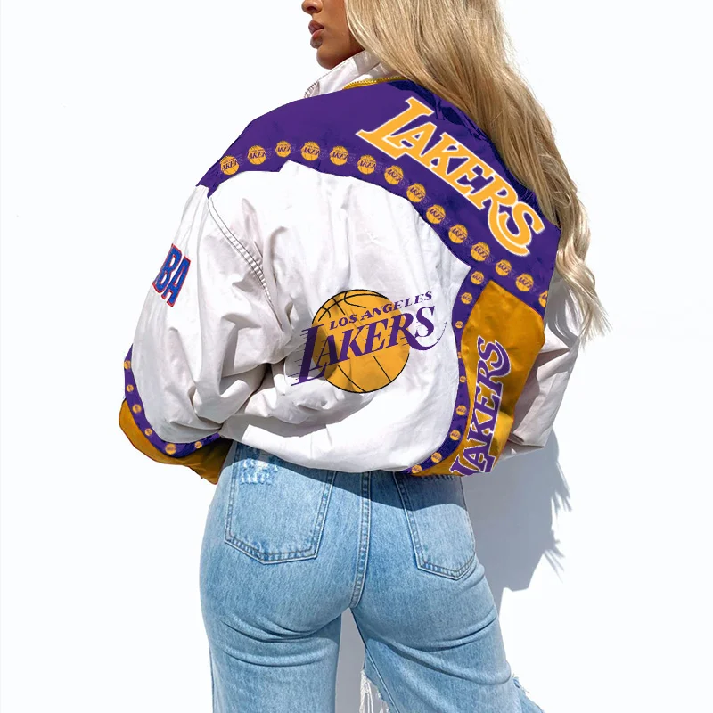 Lakers hotsell winter jacket