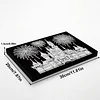uk.everydayedeals DIY Pearl Painting With Frame - Handmade Self-Adhesive Pearls - Castle(20*30cm)