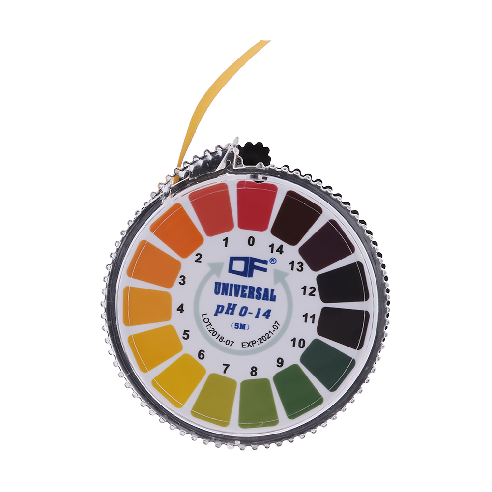 

5m 0-14 PH Test Paper Alkaline Acid Indicator Meter Roll for Water Urine, 501 Original