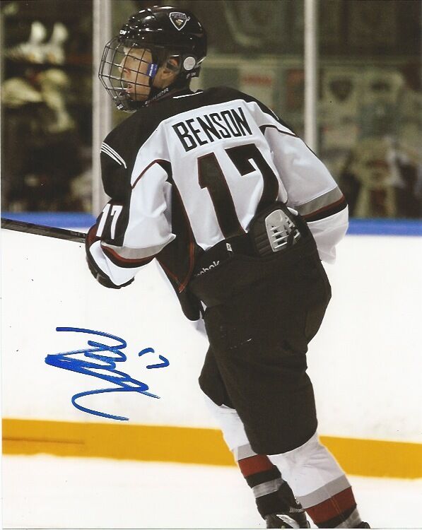 Vancouver Giants Tyler Benson Autographed Signed 8x10 Photo Poster painting COA C