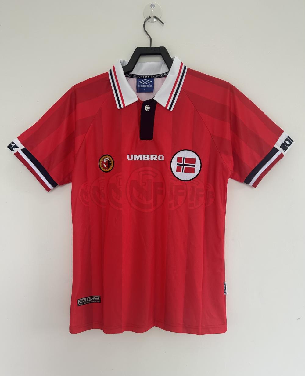 1998-1999 Retro Norway Home Football Jersey