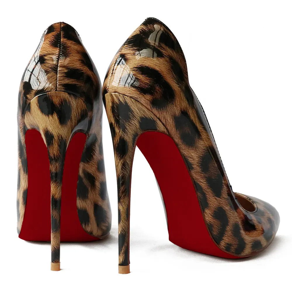 120mm Women's High Heels for Party Wedding Pumps Red Soles Patent-vocosishoes